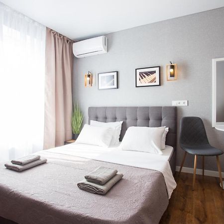 Studio With City View - Hrekivska Str. 5-1 哈尔科夫 外观 照片