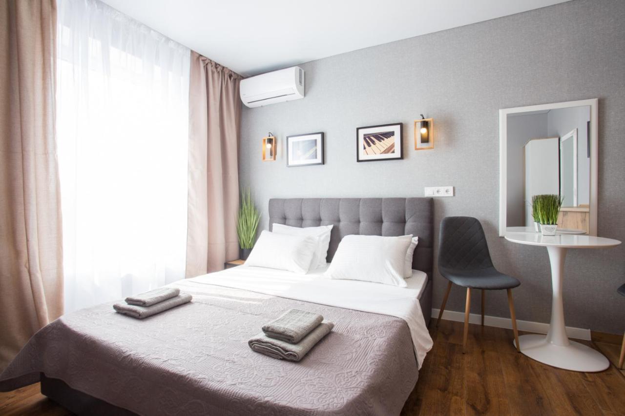 Studio With City View - Hrekivska Str. 5-1 哈尔科夫 外观 照片