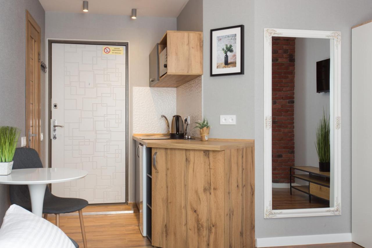 Studio With City View - Hrekivska Str. 5-1 哈尔科夫 外观 照片