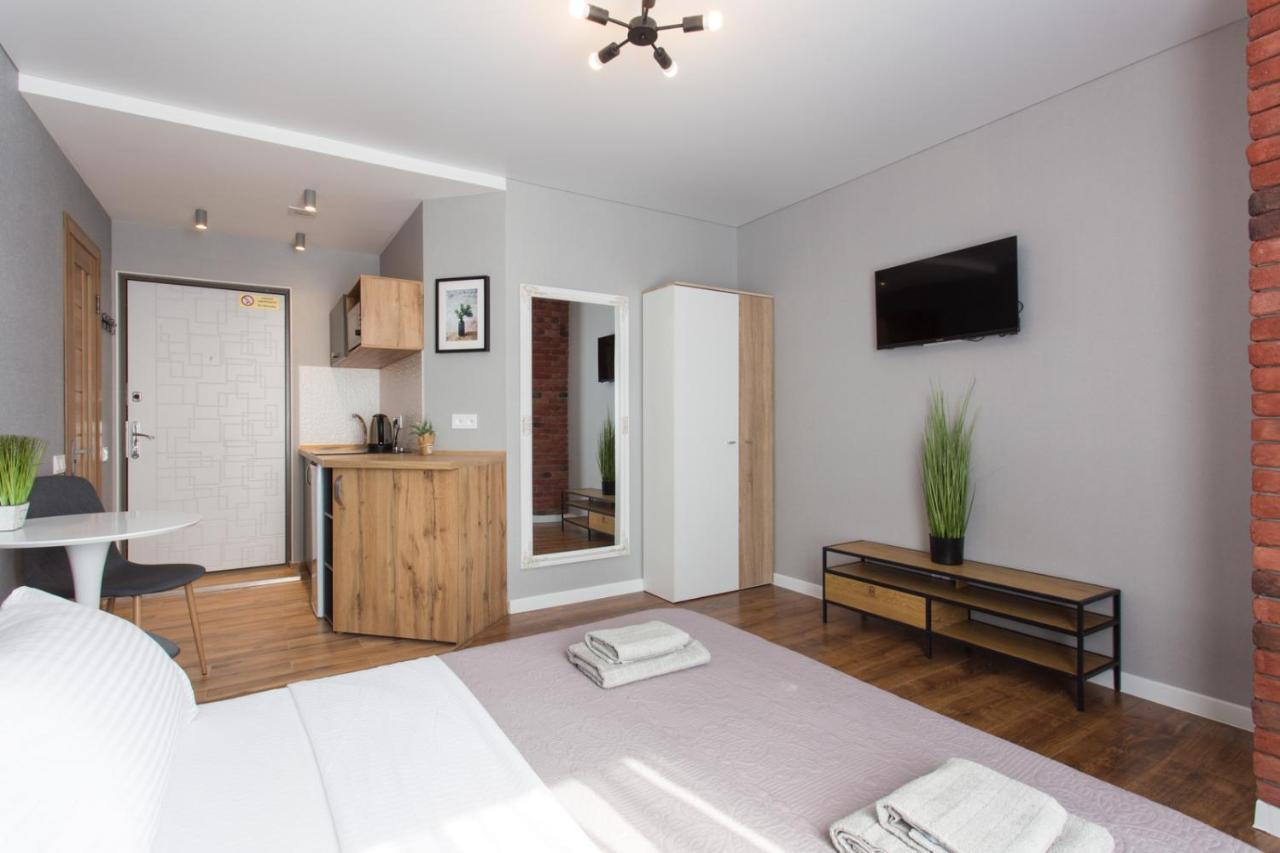 Studio With City View - Hrekivska Str. 5-1 哈尔科夫 外观 照片