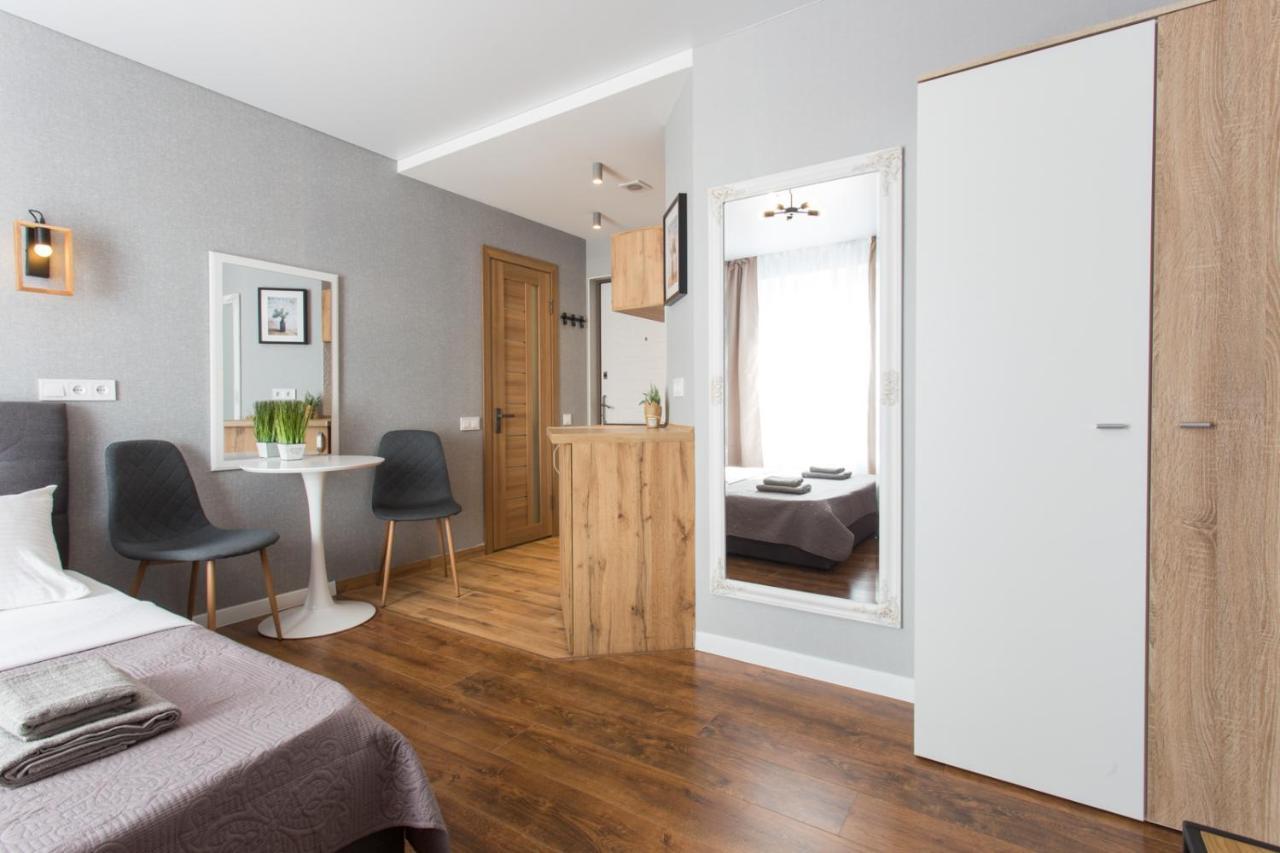 Studio With City View - Hrekivska Str. 5-1 哈尔科夫 外观 照片