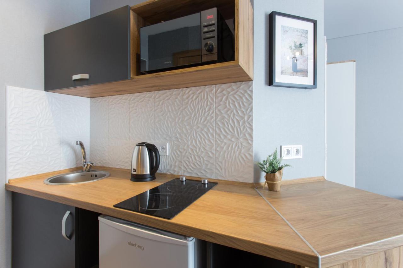 Studio With City View - Hrekivska Str. 5-1 哈尔科夫 外观 照片